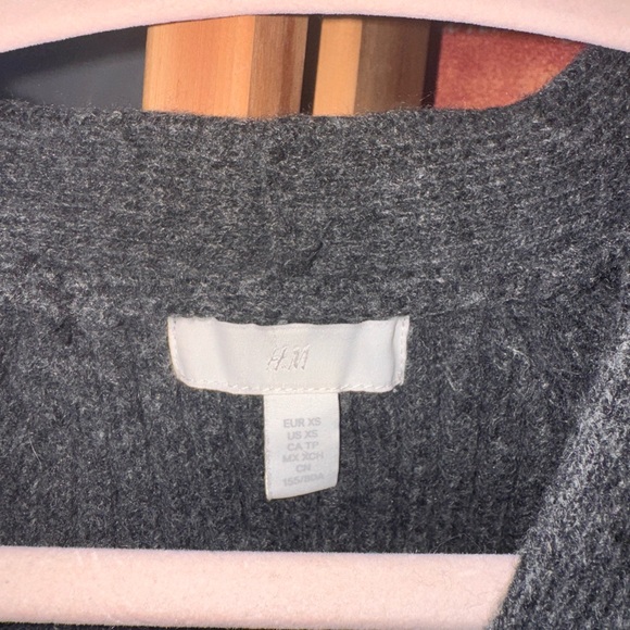 Charcoal Button-Up Women's Sweater - Picture 2 of 4